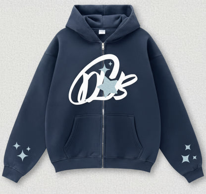 DLB zip-up hoodies